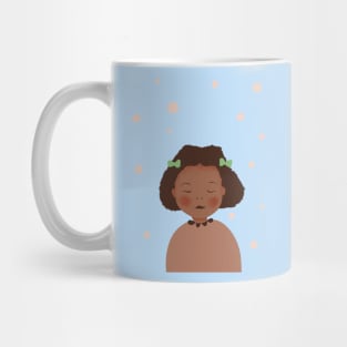 Beautiful black girl Mug